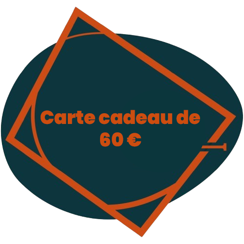 Carte cadeau de 60 €