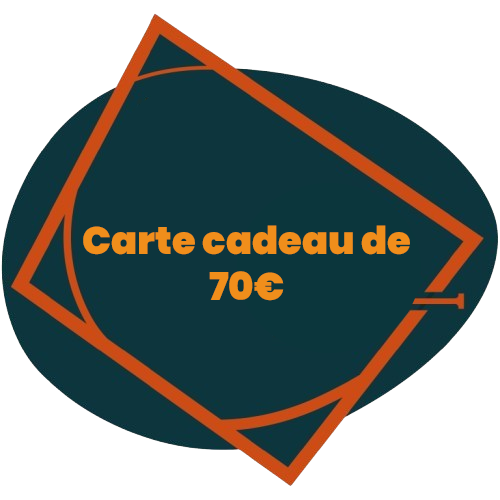 Carte cadeau de 70 €