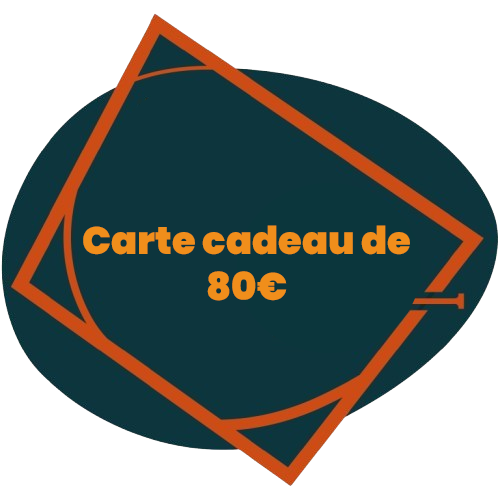 Carte cadeau de 80 €